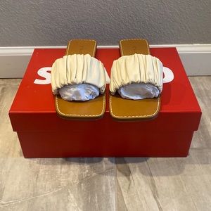 Staud Nina Ruched Sandal